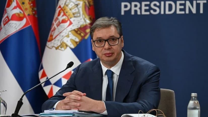 სერბეთის პრეზიდენტი ალექსანდრ ვუჩიჩი კიევში იმყოფება