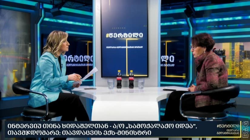 "ამ თამაშს [ოცნებას] არც ჩინელები აპატიებენ"|თინა ხიდაშელის თქმით, "ოცნებას" ანაკლიის აშენება არ უნდა