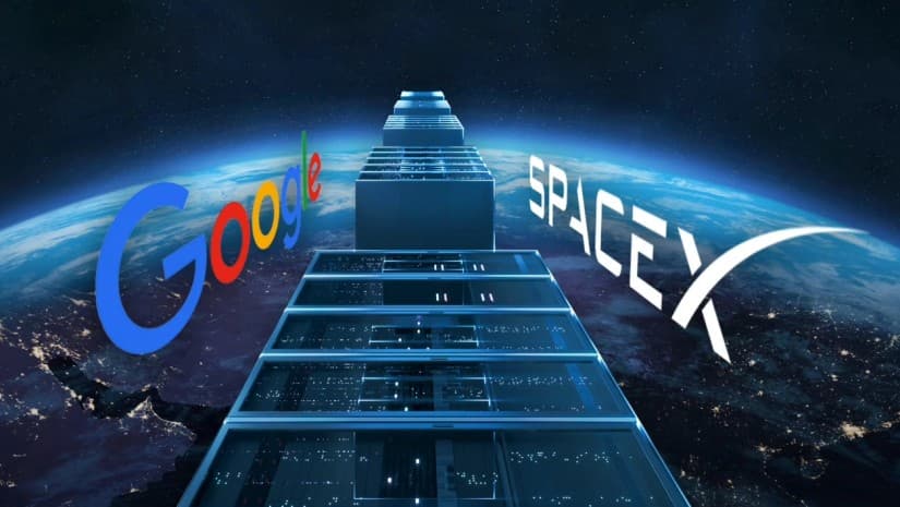 Google-მა და SpaceX-მა ორბიტული მონაცემთა ცენტრების პროექტზე მოლაპარაკებები დაიწყეს