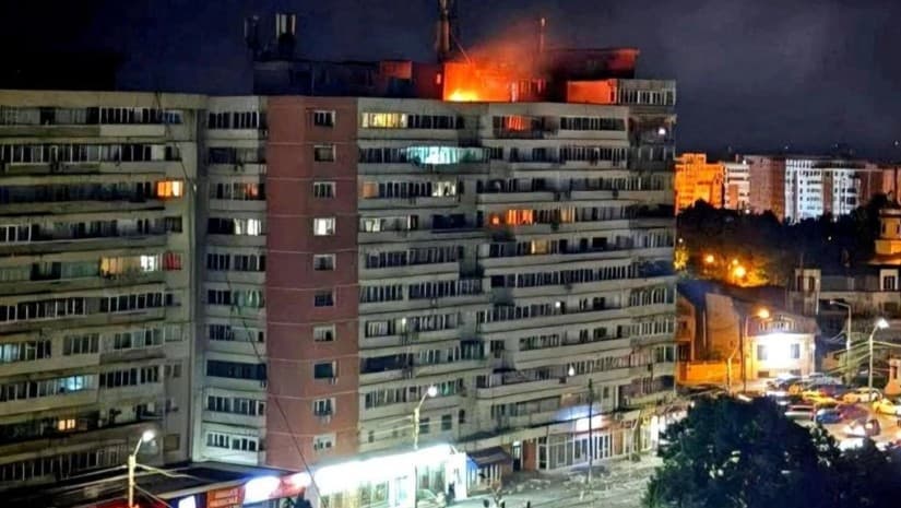 რუსული სამხედრო დრონი რუმინეთში შეიჭრა და კორპუსს დაეჯახა - როგორია გამოხმაურებები?