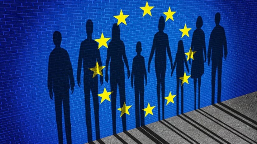 EU მიგრაციის შესახებ ყველაზე მკაცრ კანონს იღებს, რომელიც ე.წ. "დაბრუნების ჰაბებსაც" მოიცავს