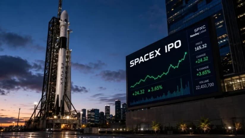 ბირჟაზე SpaceX-ის დებიუტი $1.75-ტრილიონიანი შეფასებით შედგება