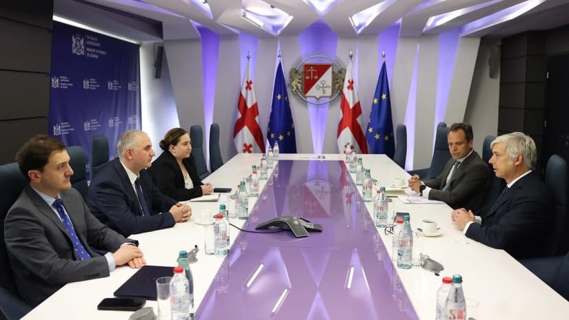 ლაშა ხუციშვილი საინვესტიციო ბანკ „Cygnum Capital“ ის გენერალურ და მმართველ დირექტორებს შეხვდა