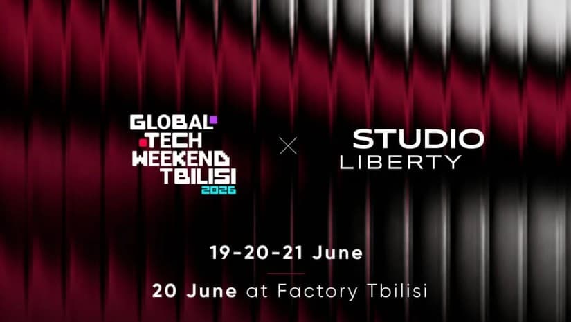 სტუდიო ლიბერთი Global Tech Weekend Tbilisi 2026-ის მთავარი პარტნიორია