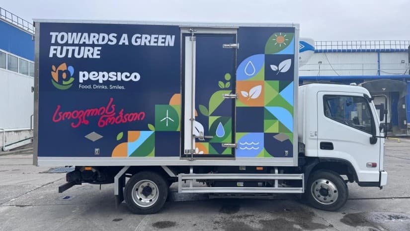 PepsiCo-ს „სოფლის ნობათი“ საქართველოში ელექტროძრავიან სატვირთოებზე გადადის