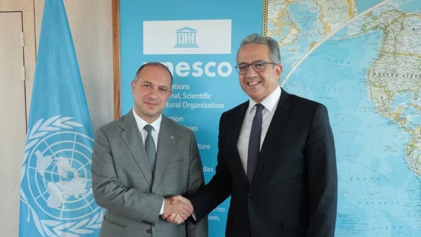 გივი მიქანაძემ პარიზში UNESCO-ს გენდირექტორს განათლების რეფორმები გააცნო