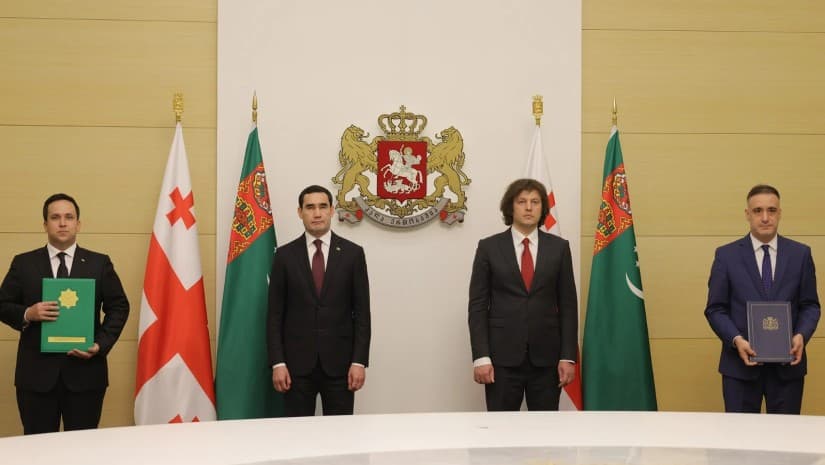საქართველომ თურქმენეთთან ეკონომიკური და ტექნოლოგიური თანამშრომლობის მემორანდუმიც გააფორმა