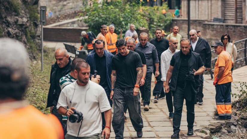 "ყველას დავეხმარებით, გვერდით დავუდგებით და ყველაფერი მოწესრიგდება" - კალაძე ლეღვთახევში მიმდინარე სამუშაოებზე