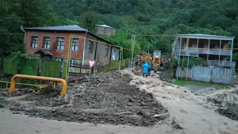 "ძლიერი წვიმის შედეგად მიყენებულ ზარალს შესაბამისი კომისია შეისწავლის" - ბაღდათის მუნიციპალიტეტის მერია