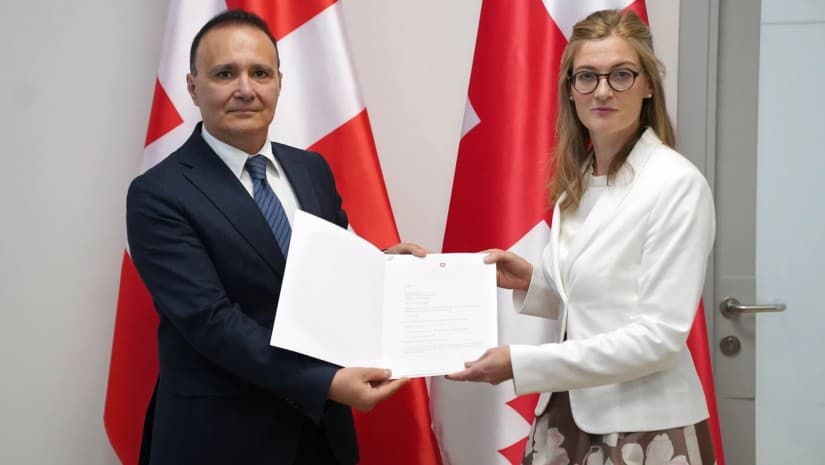შვეიცარიის ახალი ელჩი საქართველოში ფაბიენ ვასერმანია