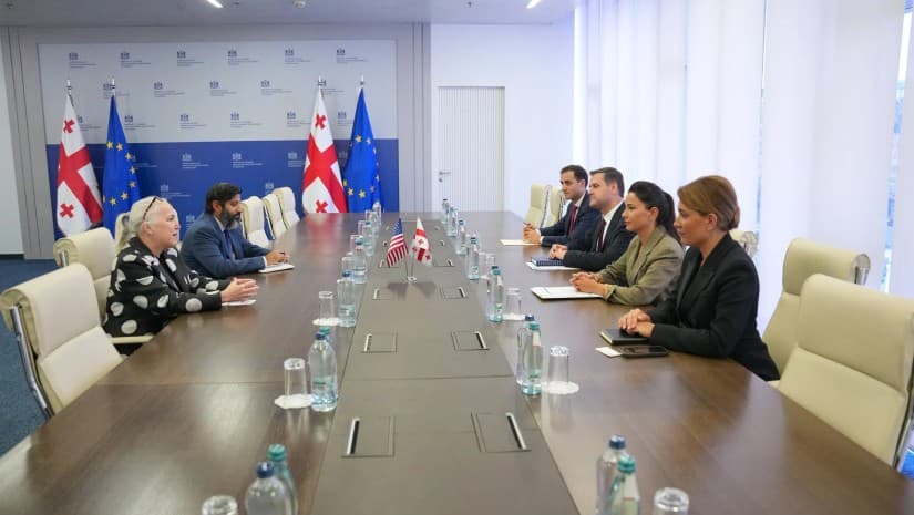 მარიამ ქვრივიშვილმა საქართველოში აშშ-ის ახლადდანიშნულ საქმეთა დროებით რწმუნებულთან, გაცნობითი შეხვედრა გამართა