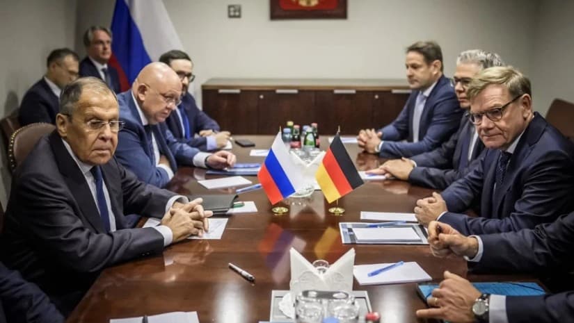 გერმანიისა და რუსეთის საგარეო საქმეთა მინისტრები 2022 წლის შემდეგ პირველად შეხვდნენ