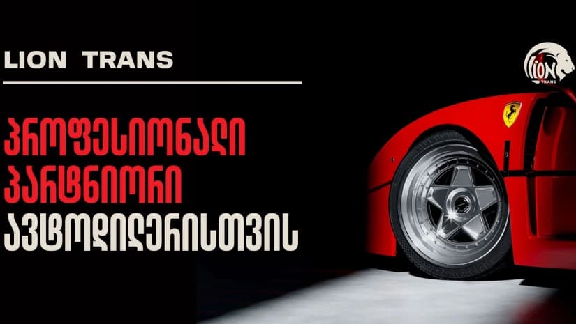Lion Trans - პროფესიონალი პარტნიორი პროფესიონალი ავტოდილერისთვის
