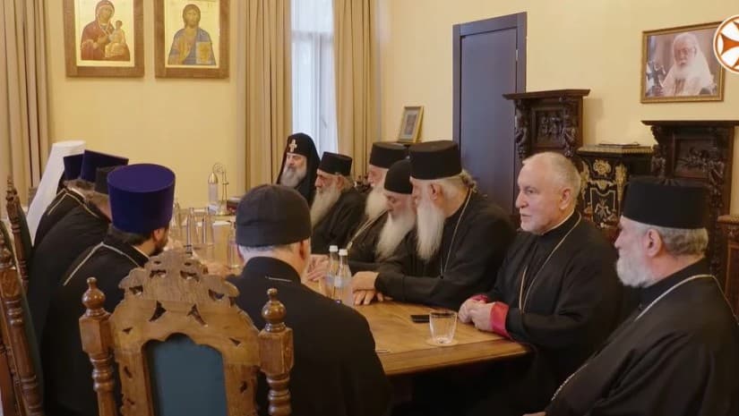 საქართველოს საპატრიარქოს მოსკოვის საპატრიარქოს დელეგაცია ეწვია