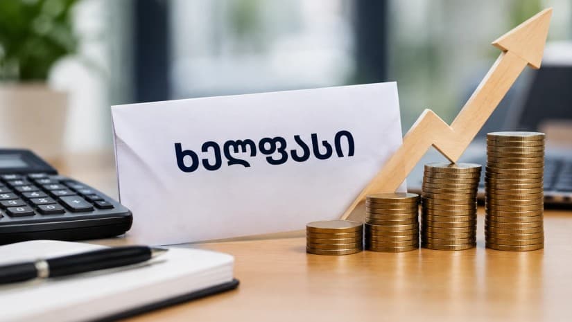 მედიანური ხელფასი საშუალო თვიურ ხელფასს 29.3%-ით ჩამორჩება - საქსტატი