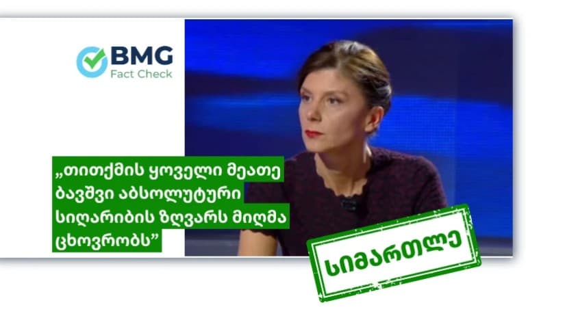 რამდენი ბავშვი ცხოვრობს საქართველოში უკიდურეს სიღარიბეში?