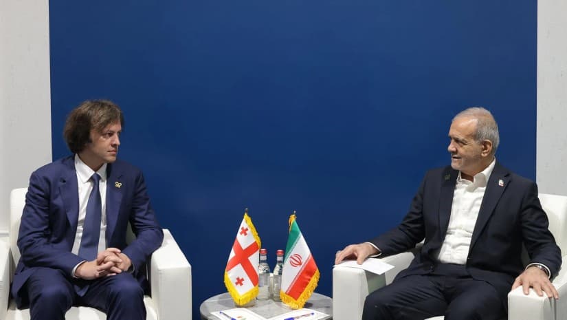 "ბევრი საერთო ინტერესი და შესაძლებლობა გვაქვს" - რას ამბობს ირანის პრეზიდენტი კობახიძესთან შეხვედრაზე?
