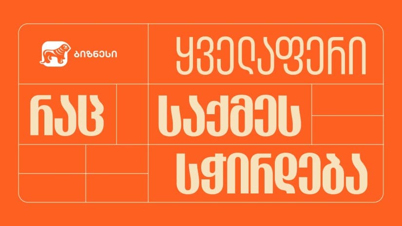 „ყველაფერი, რაც საქმეს სჭირდება“ - საქართველოს ბანკმა ბიზნესის კამპანია დაიწყო