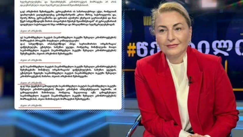 სად არის [აზარტული ტურნირებისთვის შეღავათების დაშვების] ეკონომიკური დასაბუთება?! - სოფო ხორგუანი