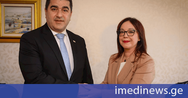 შალვა პაპუაშვილი ალბანეთის პარლამენტის თავმჯდომარის მოადგილეს შეხვდა