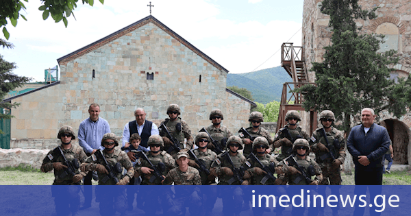 ბოლნისის სიონში წვევამდელთა ფიცის დადების საზეიმო ცერემონია გაიმართა