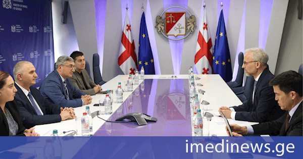 ფინანსთა მინისტრი ლაშა ხუციშვილი IMF-ის კავკასიის, ცენტრალური აზიისა და მონღოლეთის რეგიონული შესაძლებლობების განვითარების ცენტრის დირექტორს შეხვდა