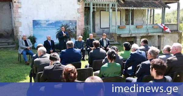 გიორგი ჯინჭარაძე კულტურულ-შემეცნებით ღონისძიებას „აფხაზეთის ფერ(ებ)ით - თაობათა დიალოგი“ დაესწრო