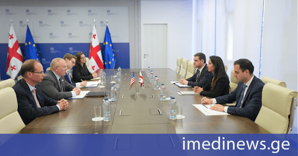 მარიამ ქვრივიშვილი აშშ-ის სახელმწიფო დეპარტამენტის დელეგაციას შეხვდა