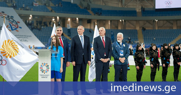 ზურაბ პატარაძე საქართველოს ახალგაზრდული ოლიმპიური ფესტივალის გახსნის ცერემონიას დაესწრო