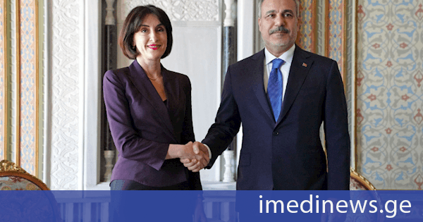 მაკა ბოჭორიშვილი თურქეთის საგარეო საქმეთა მინისტრს, ჰაქან ფიდანს შეხვდა
