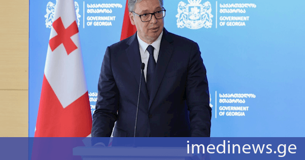 ალექსანდარ ვუჩიჩი: სერბეთის რესპუბლიკა აღიარებს საქართველოს მიღწევებს, 2012 წლიდან დღემდე საქართველომ საოცარი შედეგები აჩვენა, სერბეთში ყველამ იცის, რომ საქართველოს ეკონომიკური ზრდის მაჩვენებელი პირველ კვარტალში იყო 9.3 %, ევროპას მსგავსი მაჩვენებელი არ გააჩნია, ჩვენ ვხედავთ, რაზე უნდა ვიმუშაოთ უფრო მეტად, რომ თქვენს მაჩვენებლებს მივუახლოვდეთ