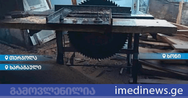 გარემოსდაცვითი ზედამხედველობის დეპარტამენტმა იმერეთში 3 უკანონო სახერხი საამქრო გამოავლინა