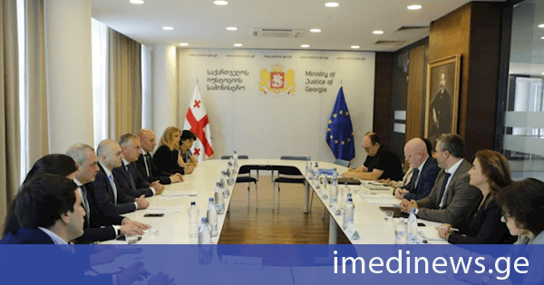იუსტიციის მინისტრი ალან მიჩელს შეხვდა