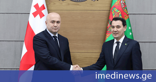 სულხან თამაზაშვილმა თურქმენეთის ელჩთან შეხვედრა გამართა
