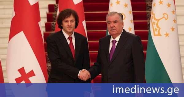 ირაკლი კობახიძე: ტაჯიკეთის რესპუბლიკაში პირველი მაღალი დონის ვიზიტის ფარგლებში შევხვდი პრეზიდენტ ემომალი რაჰმონს, დელეგაციებთან ერთად პროდუქტიული დისკუსია გავმართეთ ვაჭრობის, ტრანსპორტის, დაკავშირებადობისა და საერთო ინტერესების სხვა სფეროებში თანამშრომლობის გაფართოებაზე