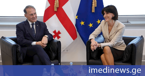 მაკა ბოჭორიშვილი იტალიის რესპუბლიკის საგარეო საქმეთა მინისტრის მოადგილეს შეხვდა