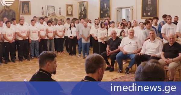 კათოლიკოს-პატრიარქმა ახალგაზრდა ძიუდოისტებსა და 20-წლამდელთა რაგბის ნაკრების წევრებს უმასპინძლა