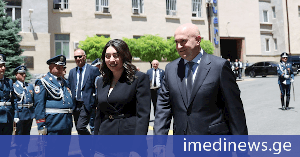 სულხან თამაზაშვილი ოფიციალური ვიზიტით სომხეთის რესპუბლიკაში იმყოფება