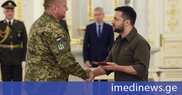 უკრაინული მედია: ვალერი ზალუჟნიმ ზელენსკის აცნობა, რომ საპრეზიდენტო არჩევნებში მონაწილეობას მიიღებს
