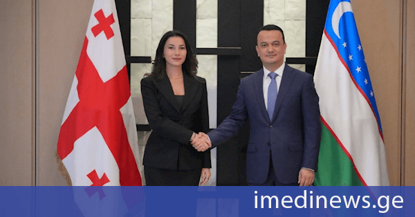 მარიამ ქვრივიშვილი უზბეკეთის ინვესტიციების, ინდუსტრიისა და ვაჭრობის მინისტრს, ლაზიზ კუდრატოვს შეხვდა