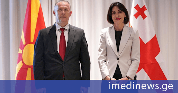 მაკა ბოჭორიშვილი ჩრდილოეთ მაკედონიის რესპუბლიკის ასამბლეის პრეზიდენტს აფრიმ გაშის შეხვდა