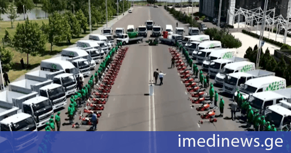 მეტი შესაძლებლობები დედაქალაქის გამწვანებისთვის - „ეკოსერვის ჯგუფს“ ახალი ტექნიკა გადაეცა. „ქრონიკის“ სიუჟეტი