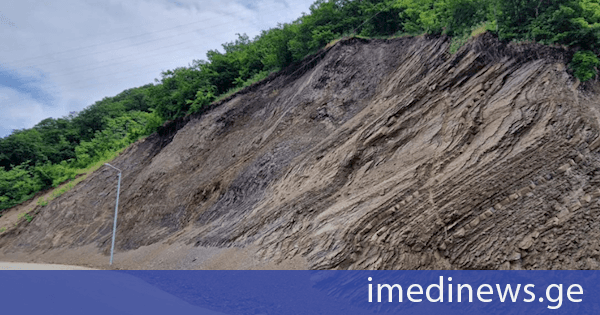 ახალდაბისკენ მიმავალ გზაზე ფერდის გამაგრების სამუშაოები იწყება