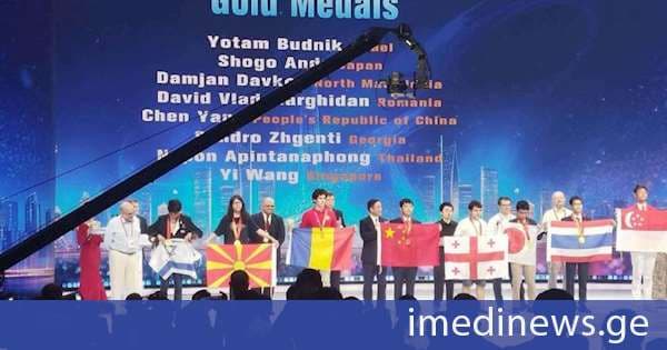 საქართველოს ეროვნულმა ნაკრებმა შანხაიში გამართულ მათემატიკის 67-ე საერთაშორისო ოლიმპიადაზე ოქროს მედალი მოიპოვა