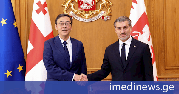 მიხეილ ყაველაშვილმა საქართველოში ჩინეთის სახალხო რესპუბლიკის საგანგებო და სრულუფლებიან ელჩ ჭოუ ციენთან გამოსამშვიდობებელი შეხვედრა გამართა