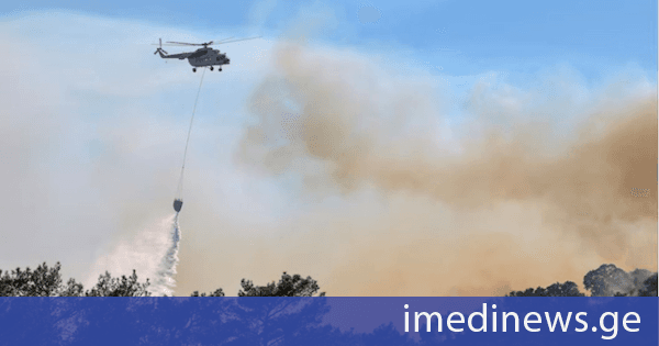 Reuters: ბერძენი მეხანძრეები ზედიზედ მეორე დღეა კრეტაზე ტყის ხანძრებს ებრძვიან