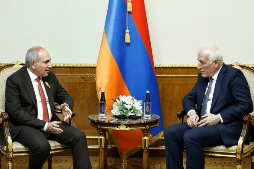 სომხეთის პრეზიდენტმა ფაშინიანი პრემიერ-მინისტრად ხელახლა დანიშნა
