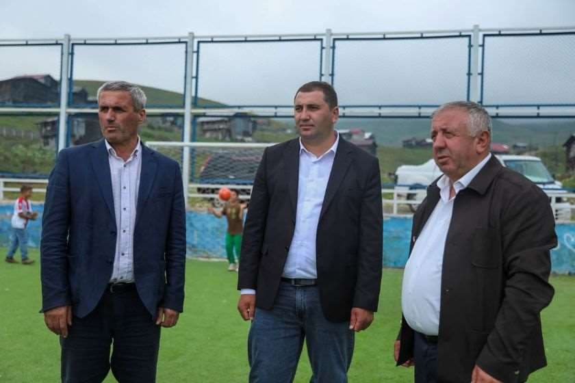 მთა თეთრობში ახალი სპორტული მოედნის მშენებლობა დასრულდა