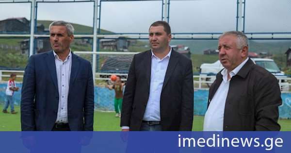 მთა თეთრობში ახალი სპორტული მოედნის მშენებლობა დასრულდა