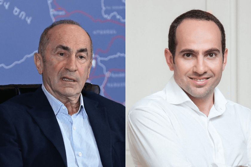 მედია: სამართალდამცველებმა სომხეთის ყოფილი პრეზიდენტი რობერტ ქოჩარიანი და მისი ვაჟი დააკავეს